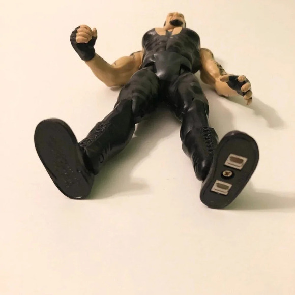 1999 The Undertaker Jakks Pacific Titan Tron Live WWE Wrestling Figure - Picture 8 of 11